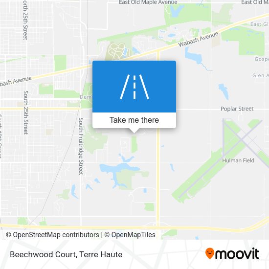 Beechwood Court map