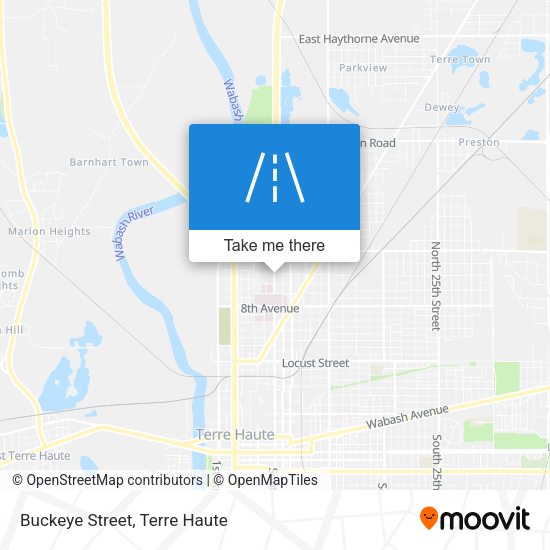 Mapa de Buckeye Street