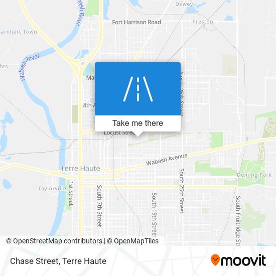 Chase Street map