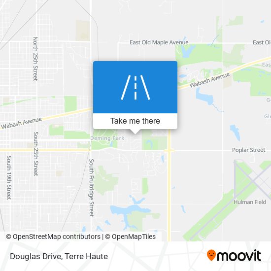 Douglas Drive map