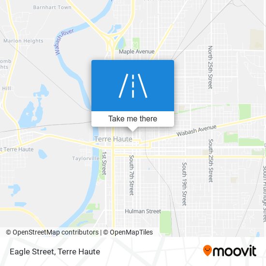 Eagle Street map