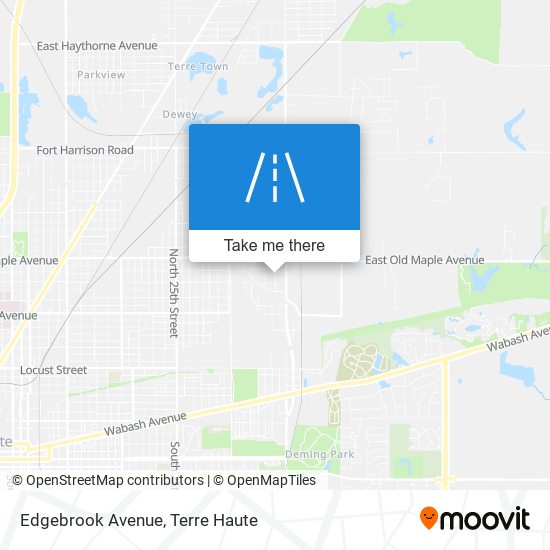 Edgebrook Avenue map