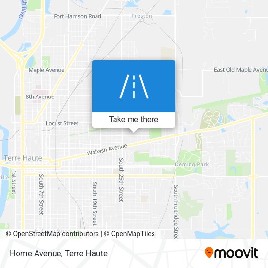 Mapa de Home Avenue