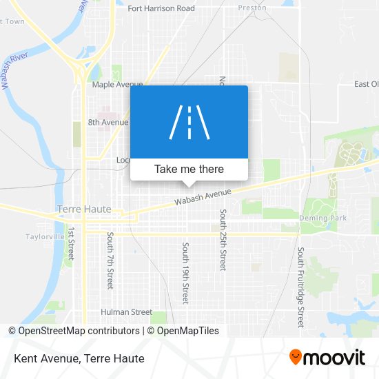 Mapa de Kent Avenue