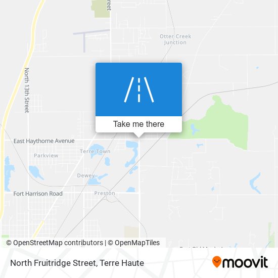 Mapa de North Fruitridge Street