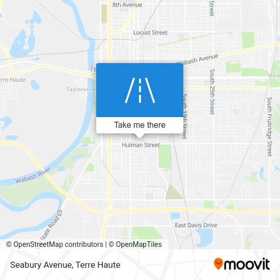 Mapa de Seabury Avenue