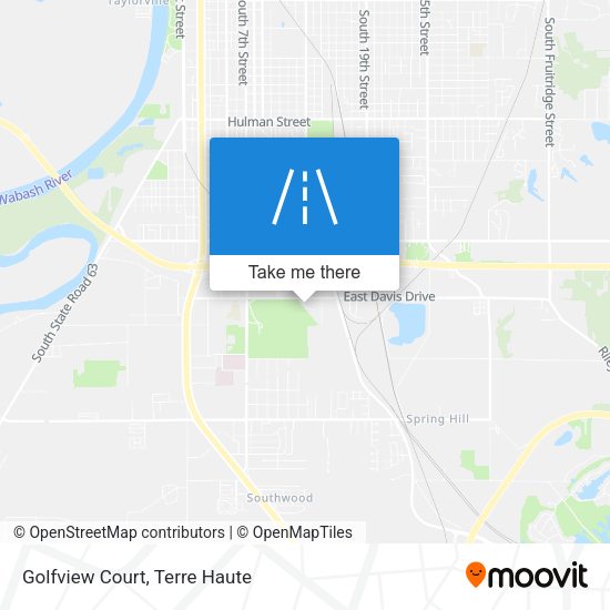 Mapa de Golfview Court