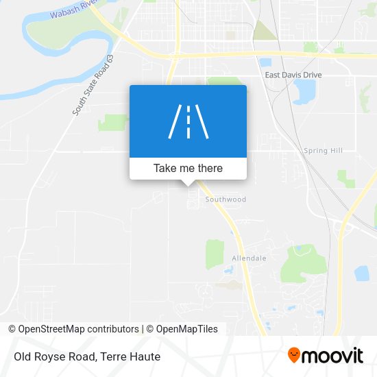 Mapa de Old Royse Road
