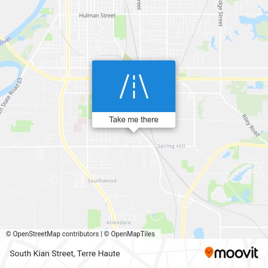 South Kian Street map