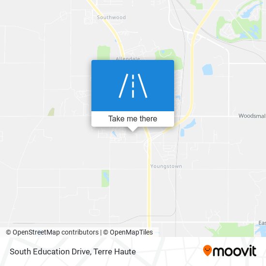 South Education Drive map