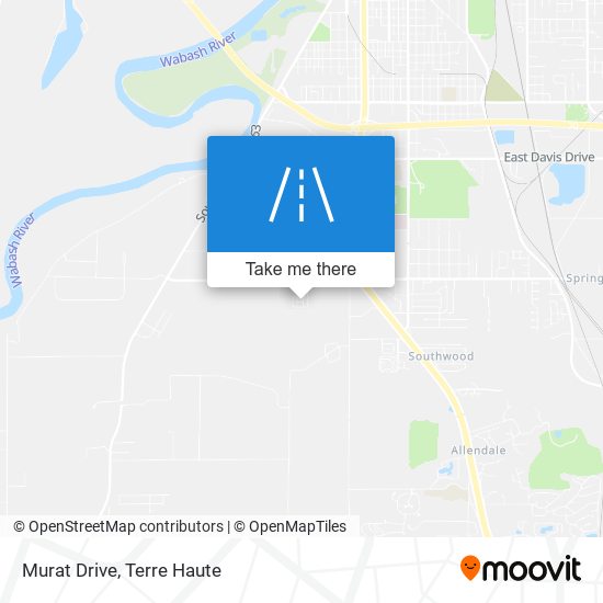 Murat Drive map