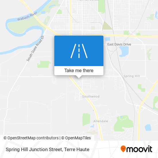 Spring Hill Junction Street map