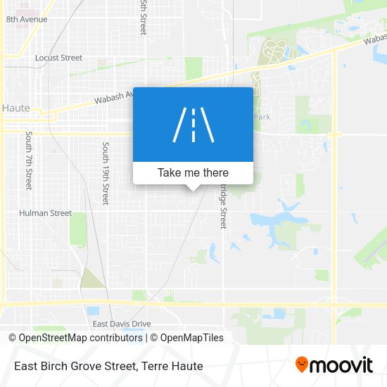 East Birch Grove Street map
