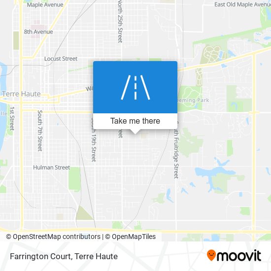 Farrington Court map