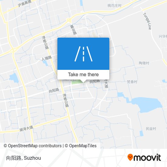 向阳路 map