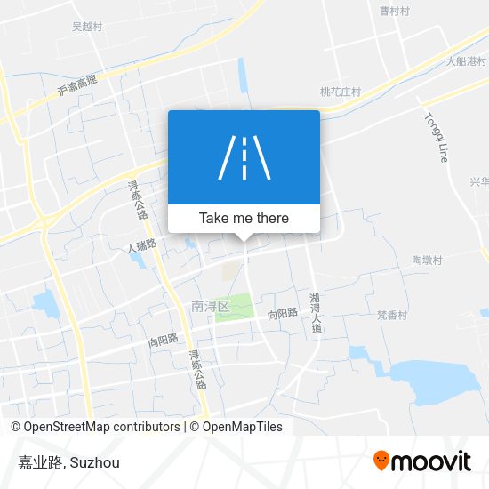 嘉业路 map
