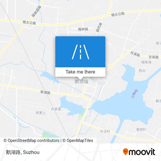 鹅湖路 map