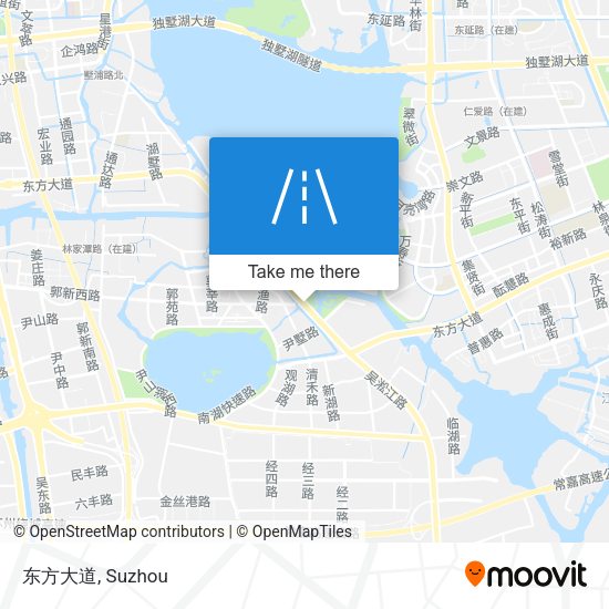 东方大道 map