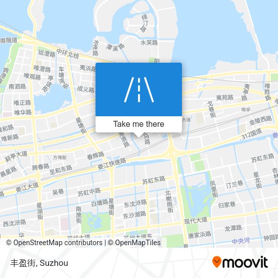 丰盈街 map