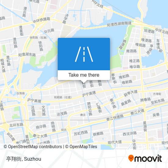 亭翔街 map