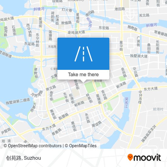 创苑路 map