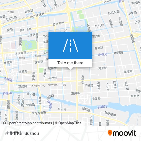 南榭雨街 map