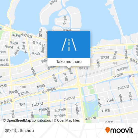 双泾街 map