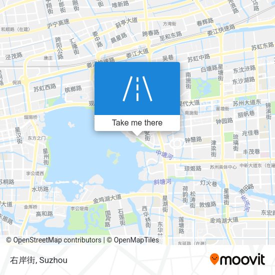 右岸街 map