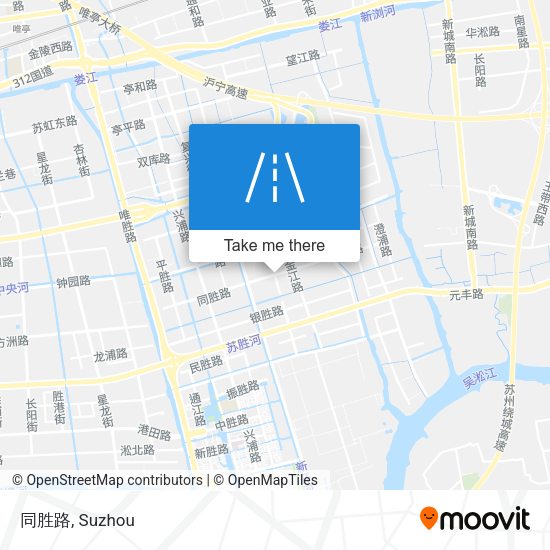 同胜路 map