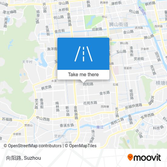 向阳路 map