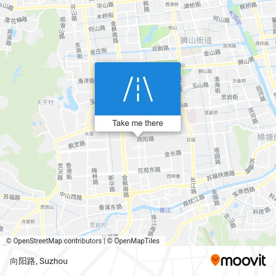 向阳路 map