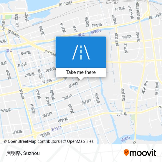 启明路 map
