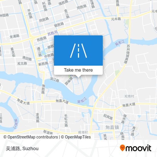 吴浦路 map