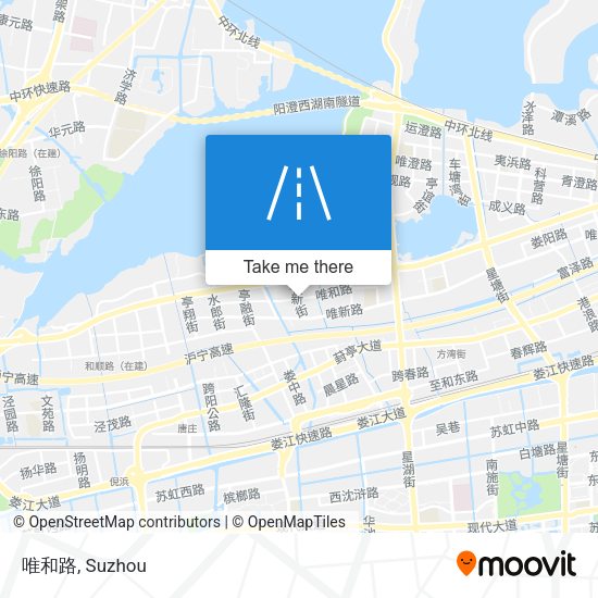唯和路 map