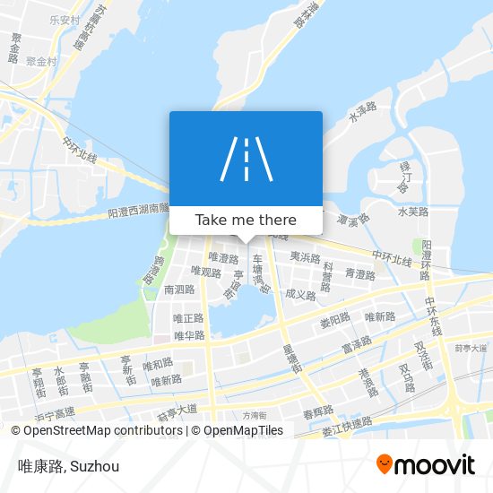 唯康路 map