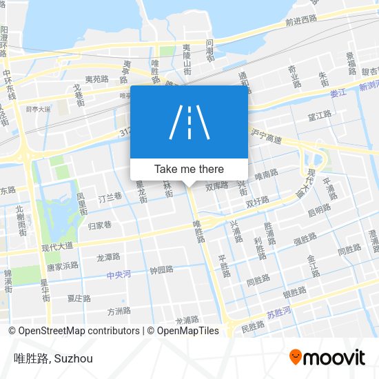 唯胜路 map