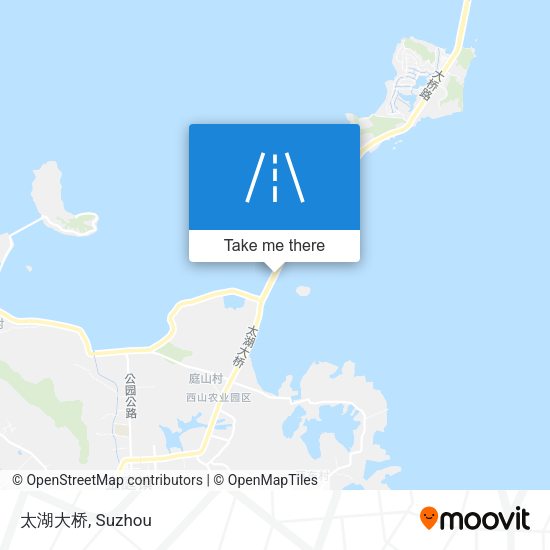 太湖大桥 map
