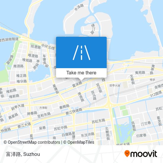 富泽路 map