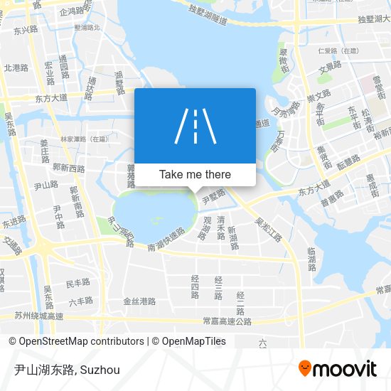 尹山湖东路 map