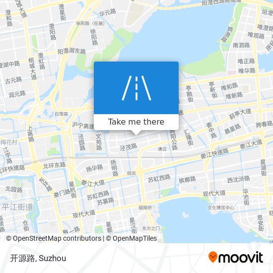 开源路 map