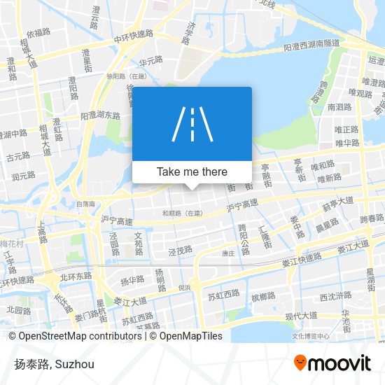 扬泰路 map