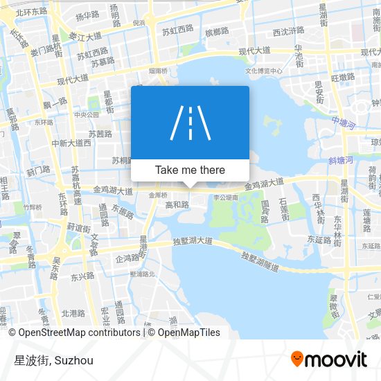 星波街 map
