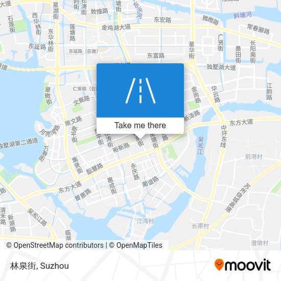 林泉街 map