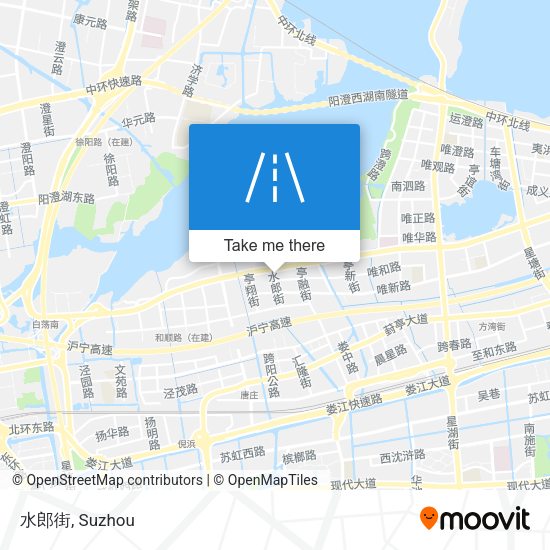 水郎街 map