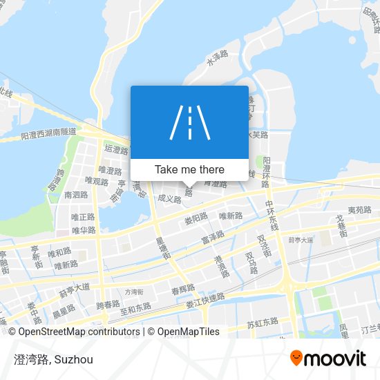澄湾路 map