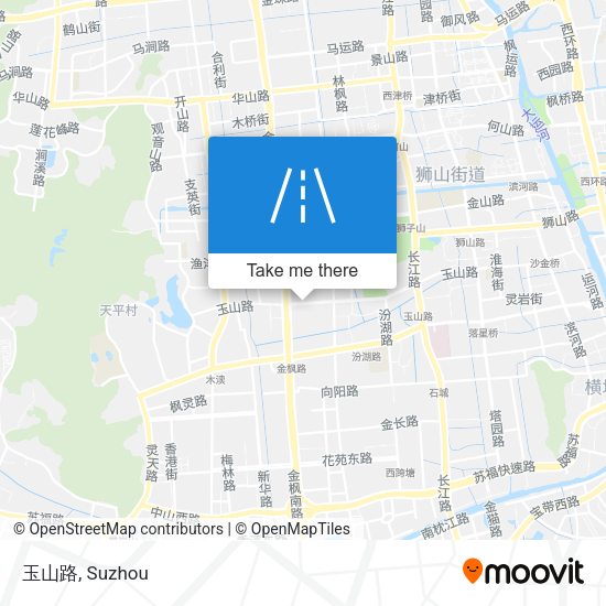 玉山路 map