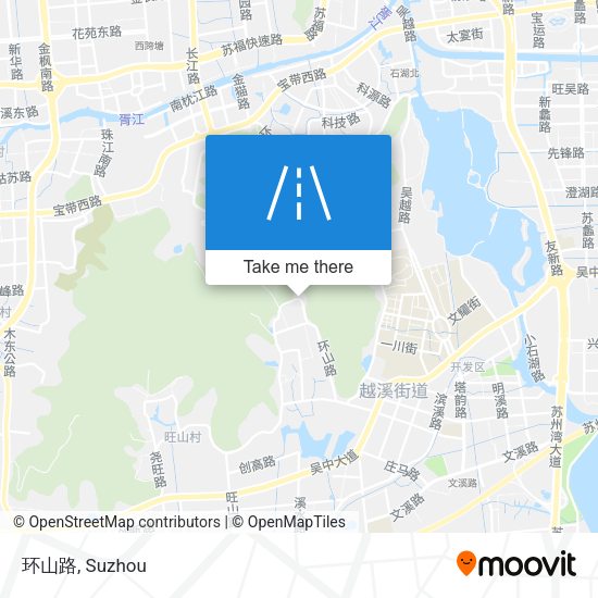 环山路 map