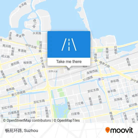 畅苑环路 map