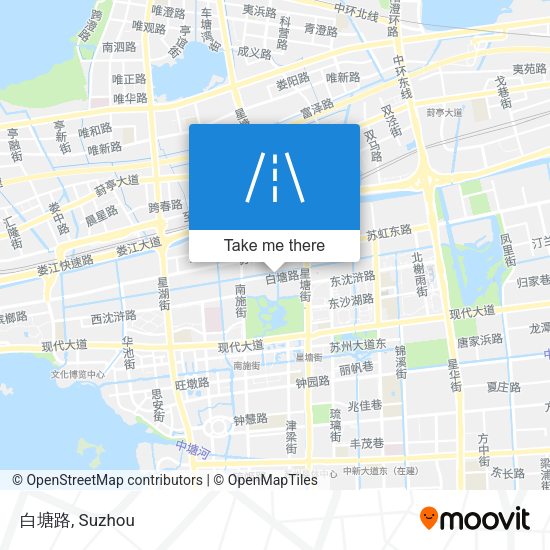 白塘路 map