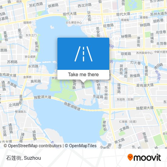 石莲街 map